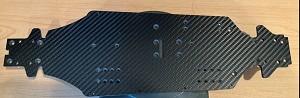 LRC Hobao 4mm 3K Carbon Fiber Chassis Long GTB/GTLE/SSTE Truggy 